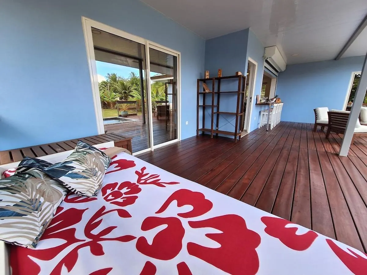 Fare Hei - Maison 2 Chambres Avec Piscine Privee Et Acces Plage Moorea