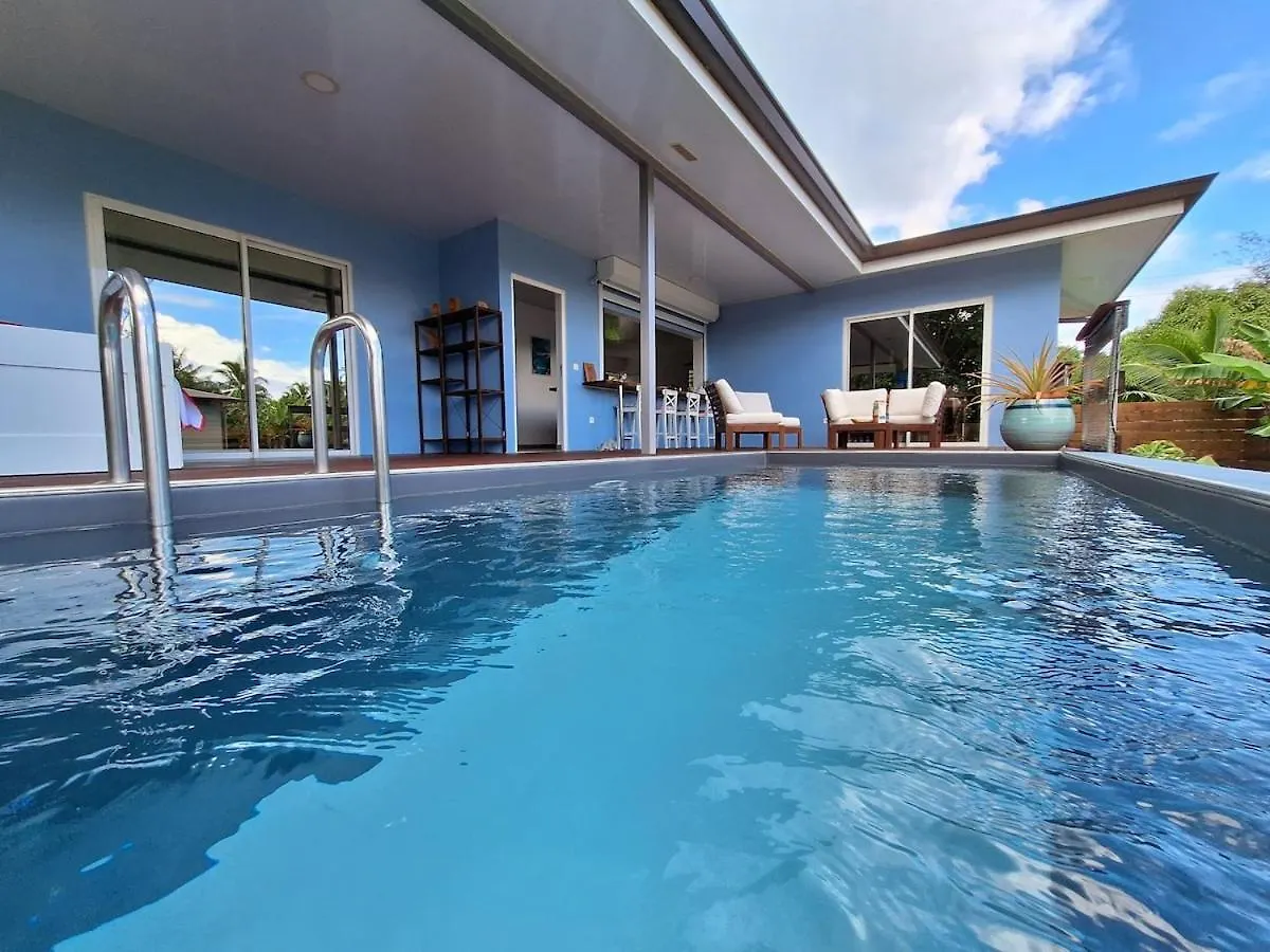 Fare Hei - Maison 2 Chambres Avec Piscine Privee Et Acces Plage Moorea